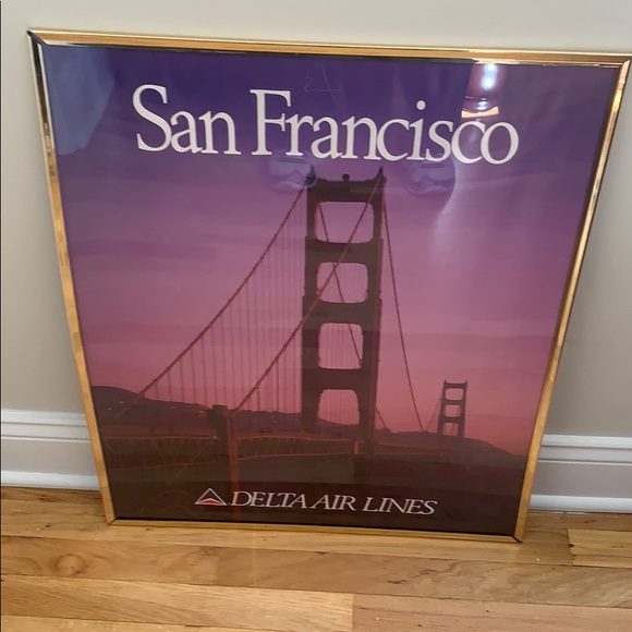 Other - DELTA AIRLINES SAN FRANCISCO POSTER